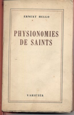 Physionomies de Saints.