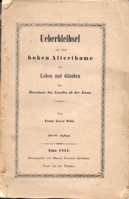 Ueberbleibsel aus dem hohen Alterthume im Leben und Glauben der …