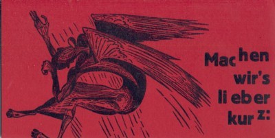 Machen wir`s lieber kurz. Sonderdruck zur Ausstellung von Karl-Georg Hirsch …