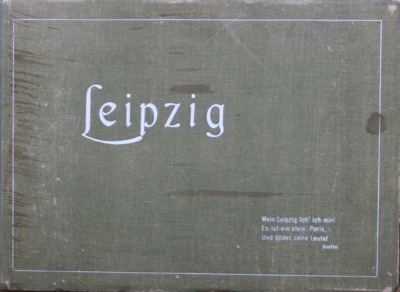 Leipzig in 24 Bildern, nach der Natur aufgenommen.