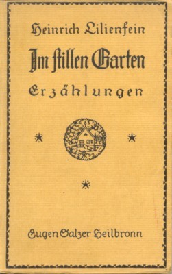 Im stillen Garten. Erzählungen.
