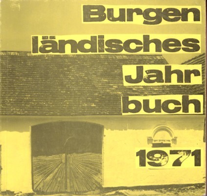 Burgenländisches Jahrbuch 1971.