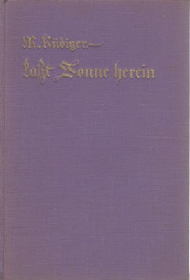 Lasst Sonne herein. Erzählung.