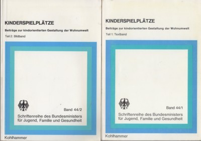 Schottmayer, Georg: Kinderspielplätze. Beiträge zur kinorientierten Gestaltung der Wohnumwelt.- Teil …
