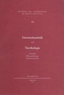 Entomofaunistik und Tierökologie: Floristik, Pflanzenökologie, Vegetationskunde. Beiträge zur Lndespflege in …