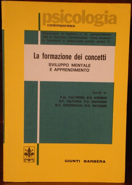 La formazione dei concetti