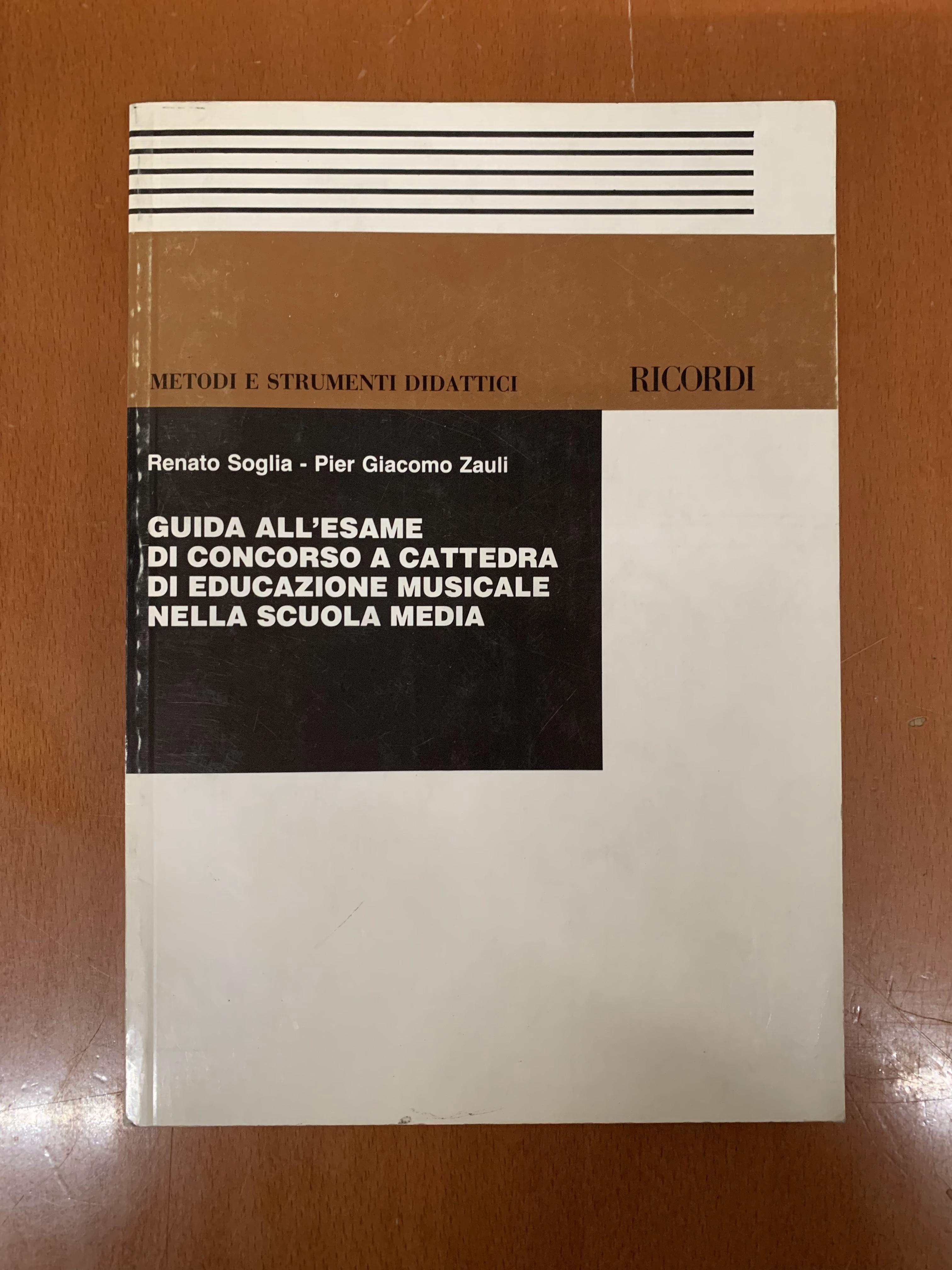 Guida all'esame di concorso a cattedra di educazione musicale nella …