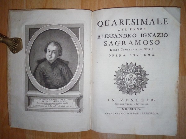 QUARESIMALE DEL PADRE A. I. SAGRAMOSO DELLA COMPAGNIA DI GESU, …