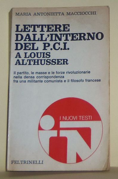 Lettere dall'interno del Pci a Louis Althusser