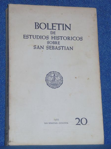 BoletÌn de estudios histÛricos sobre San Sebasti·n N∞20