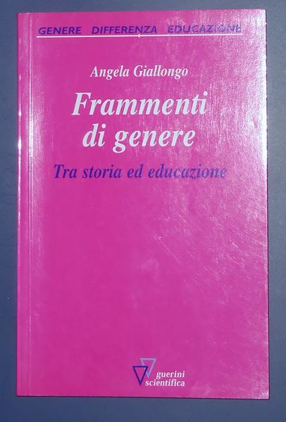 Frammenti di genere tra storia ed educazione