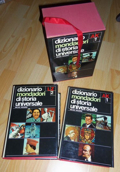 Dizionario mondadori di storia universale. 2 volumi completo