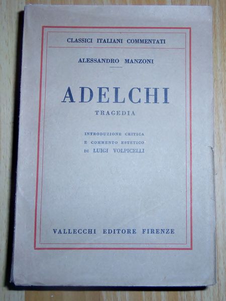 Adelchi - Tragedia