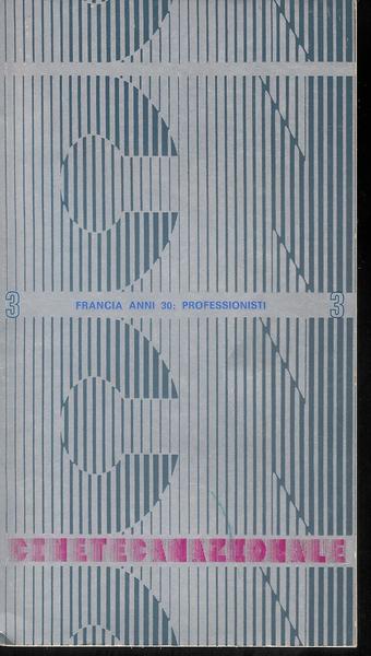 Francia anni 30 : professionisti (Cineteca Nazionale) N^ 3