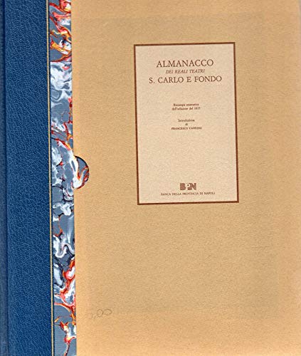 Almanacco dei reali teatri S.Carlo e Fondo
