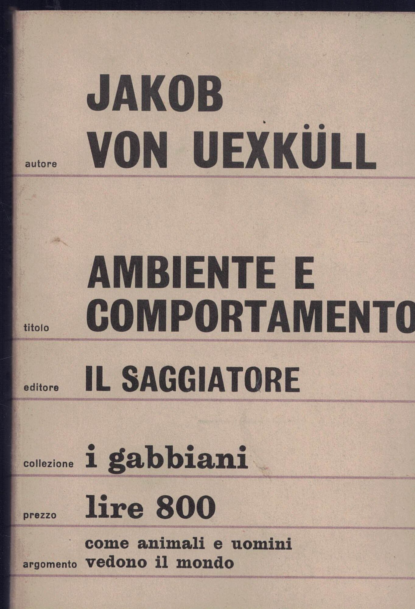 Ambiente e comportamento