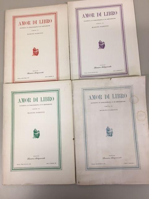 Amor di Libro - rassegna di bibliografia e di erudizione …