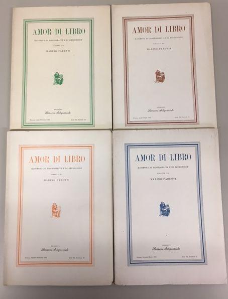 Amor di Libro - rassegna di bibliografia e di erudizione …