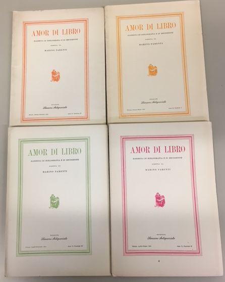 Amor di Libro - rassegna di bibliografia e di erudizione …