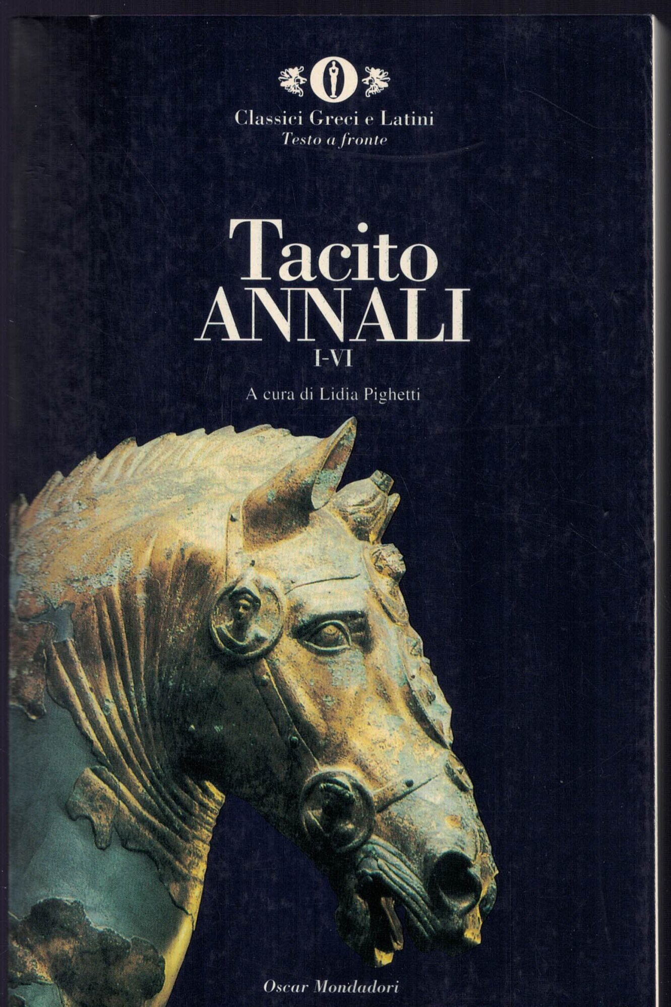 ANNALI I -VI Cornelio Tacito - OSCAR MONDADORI 1994 testo …