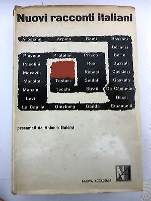 ANTONIO BALDINI: Nuovi racconti italiani 1962 NUOVA ACCADEMIA EDIZIONI A80