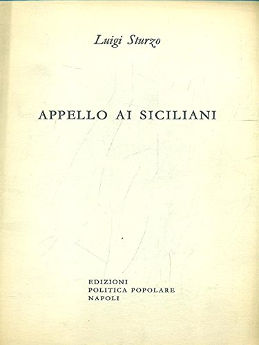 Appello ai siciliani