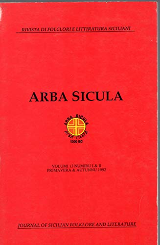 Arba Sicula Volumi 13 numiru I &amp; II - primavera …