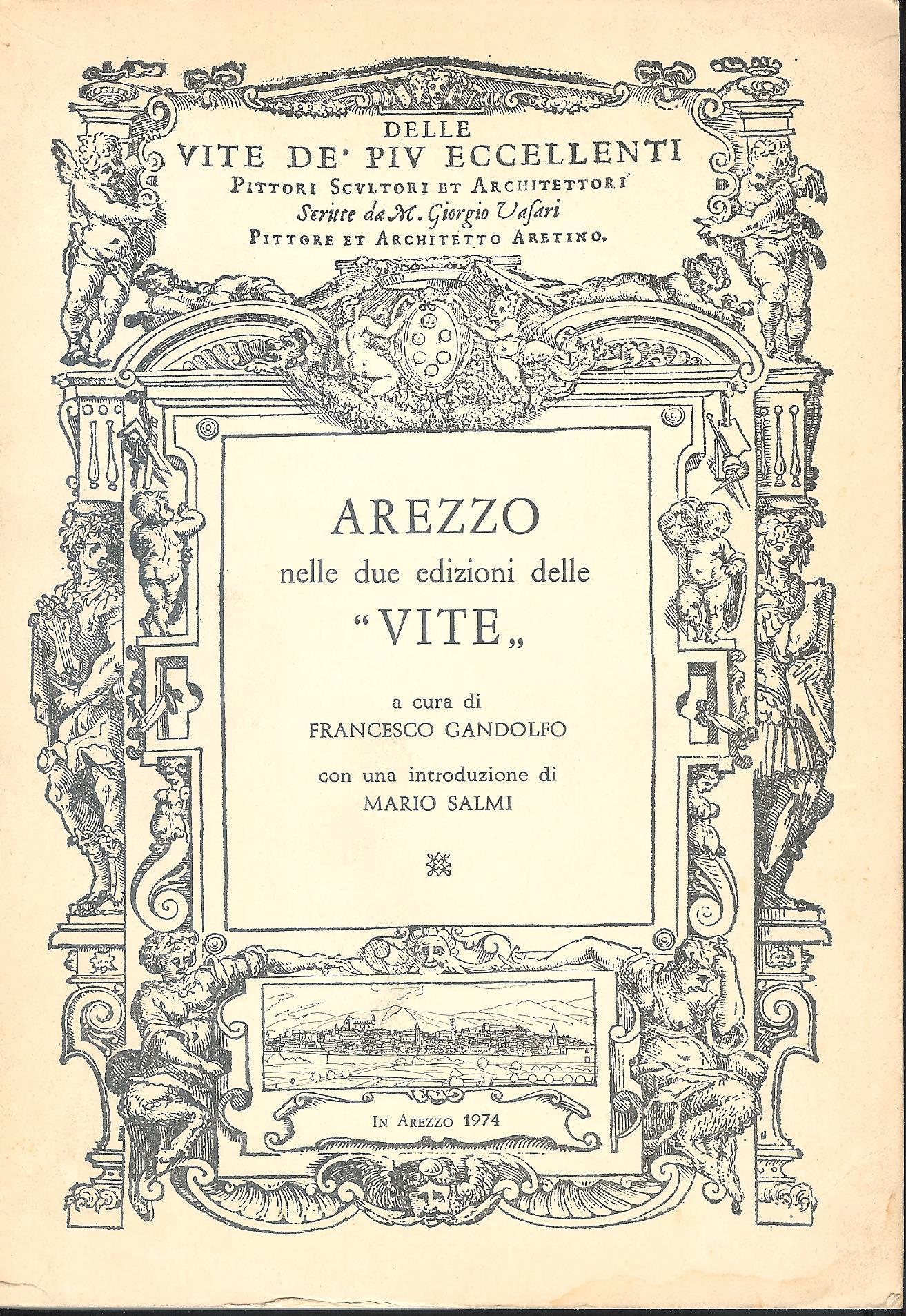 Arezzo nelle due edizioni delle Vite