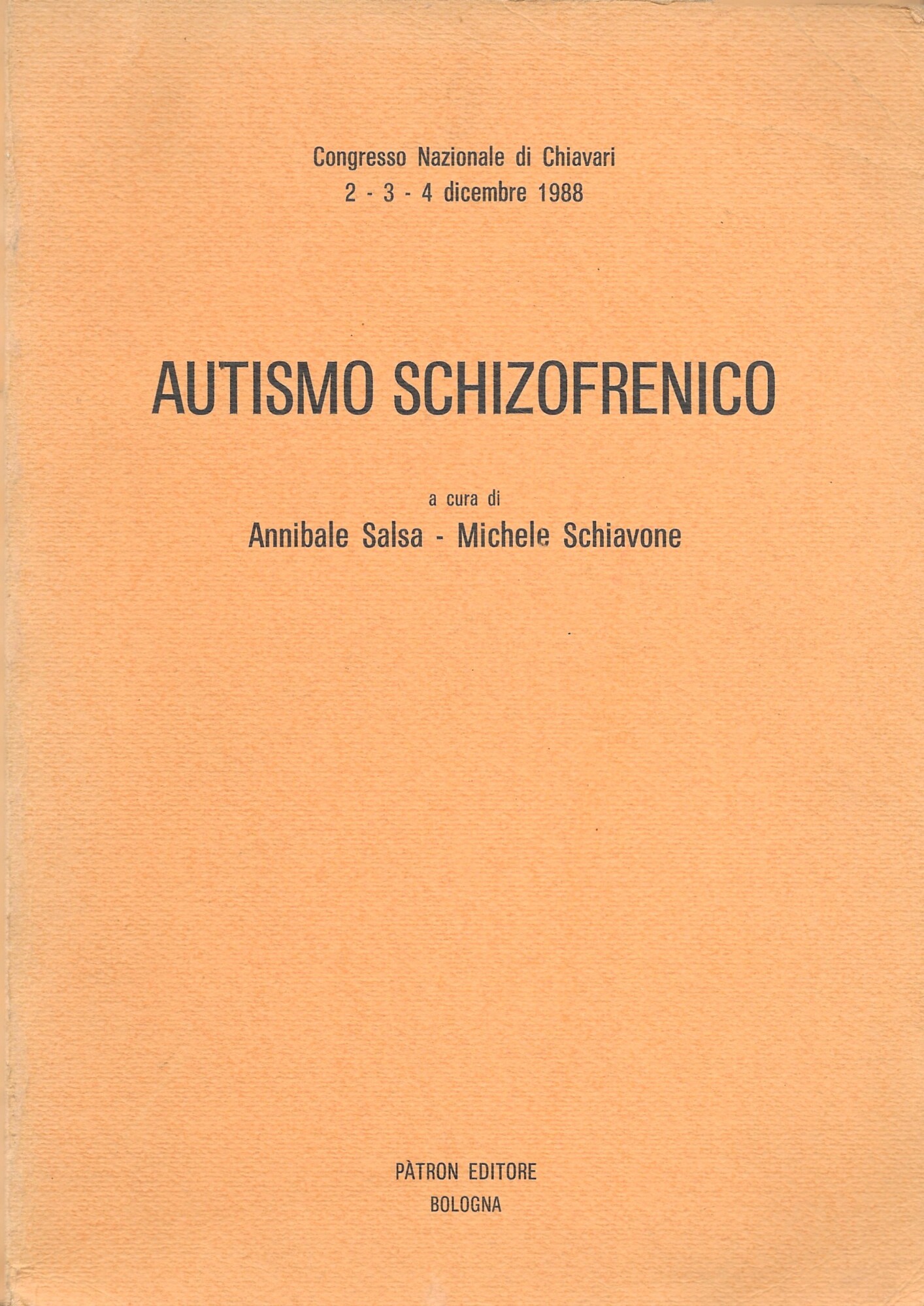 AUTISMO SCHIZOFRENICO