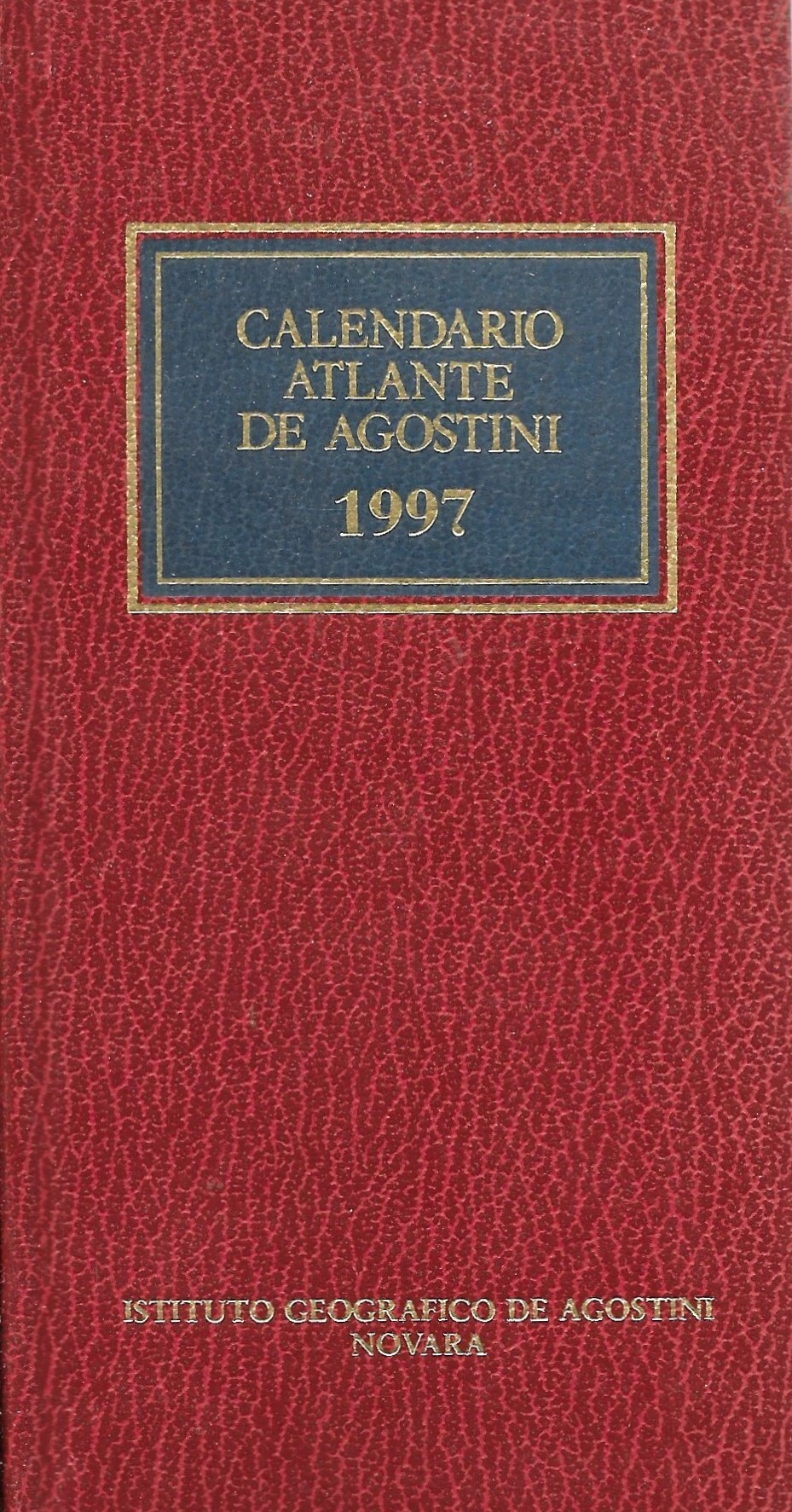 Calendario atlante De Agostini 1997