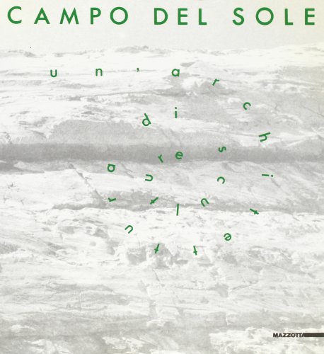 Campo del Sole. Un'architettura di sculture. Il cantiere 1986