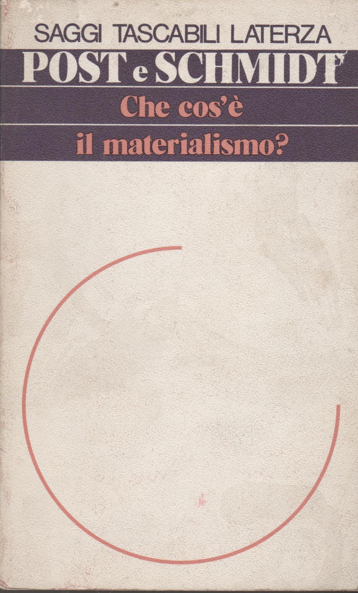 Che cos'è il materialismo?