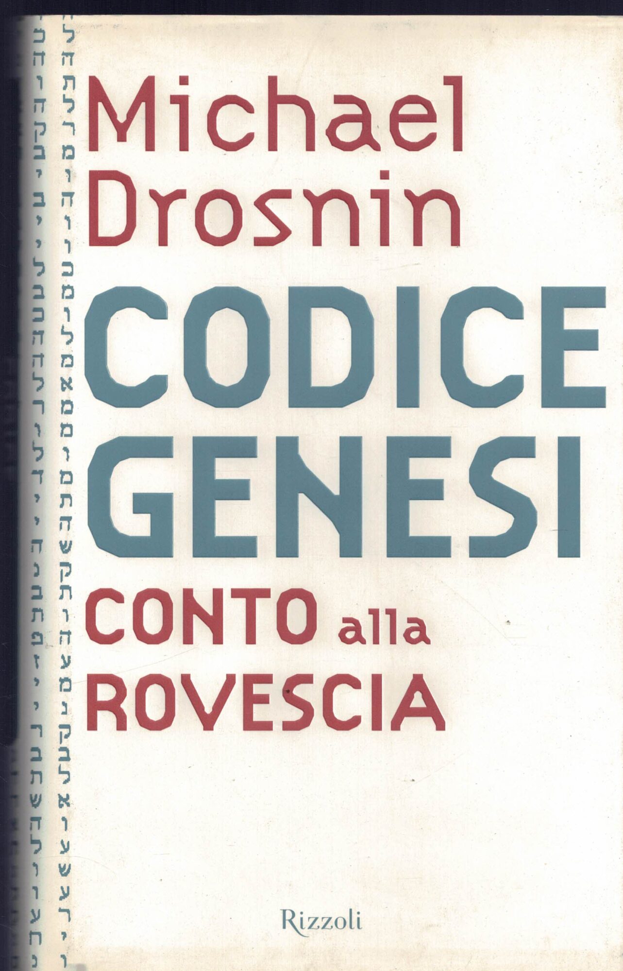 Codice Genesi. Conto alla rovescia