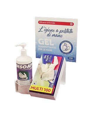 Colonnina Totem Mini Piantana da banco porta dispenser per gel …