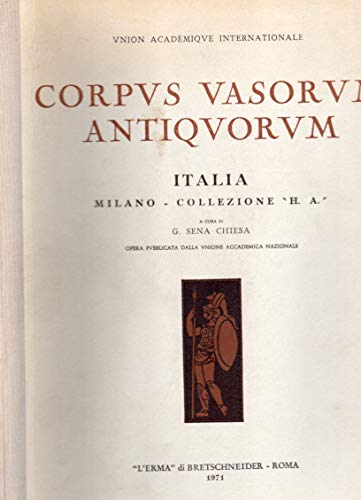 Corpus vasorum antiquorum. Vol. 49: Milano, collezione H. A. (1).