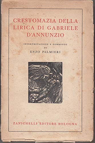 crestomazia della lirica di gabriele d'Annunzio