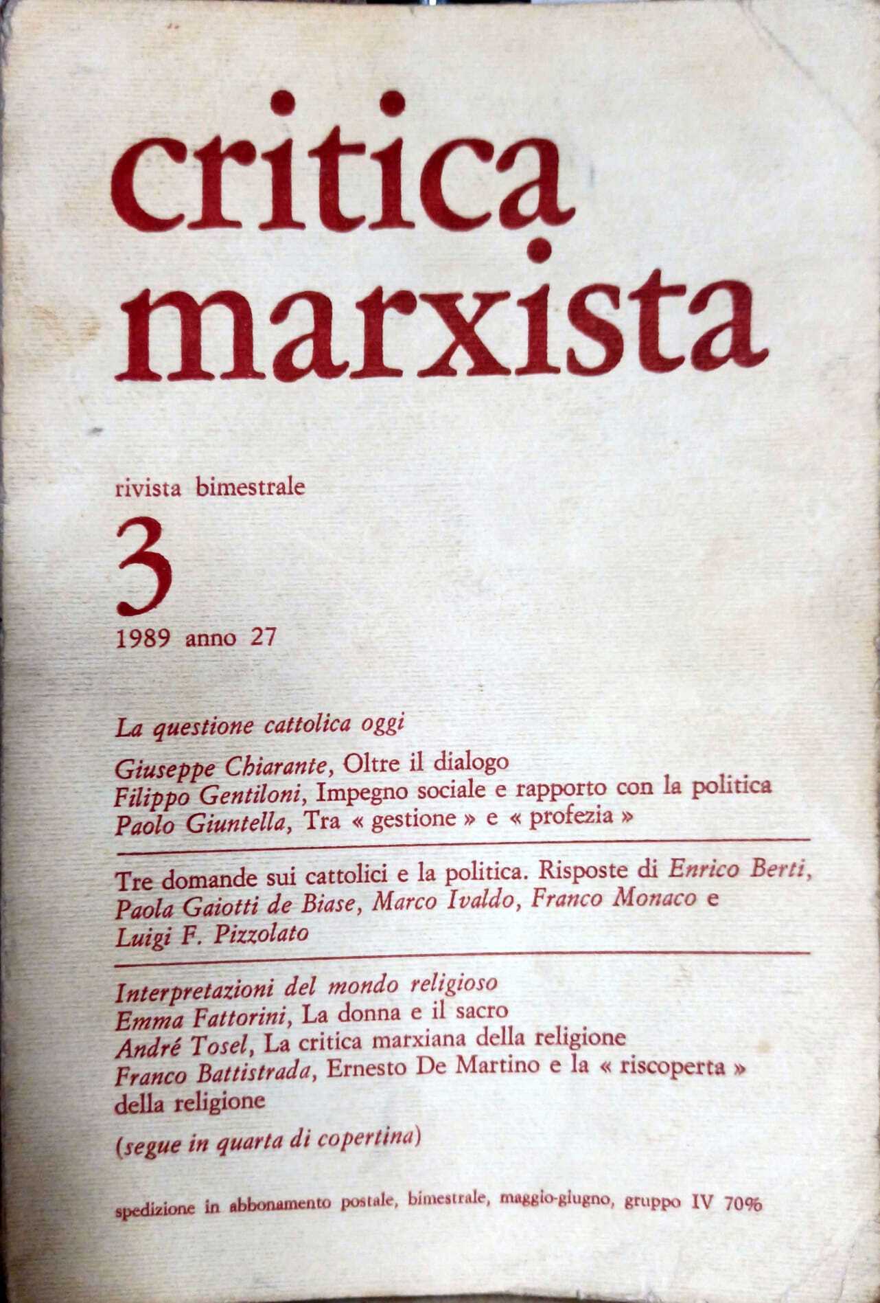 Critica Marxista