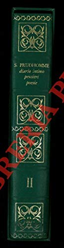 Diario intimo. Pensieri. Poesie.