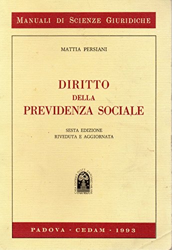Diritto della previdenza sociale