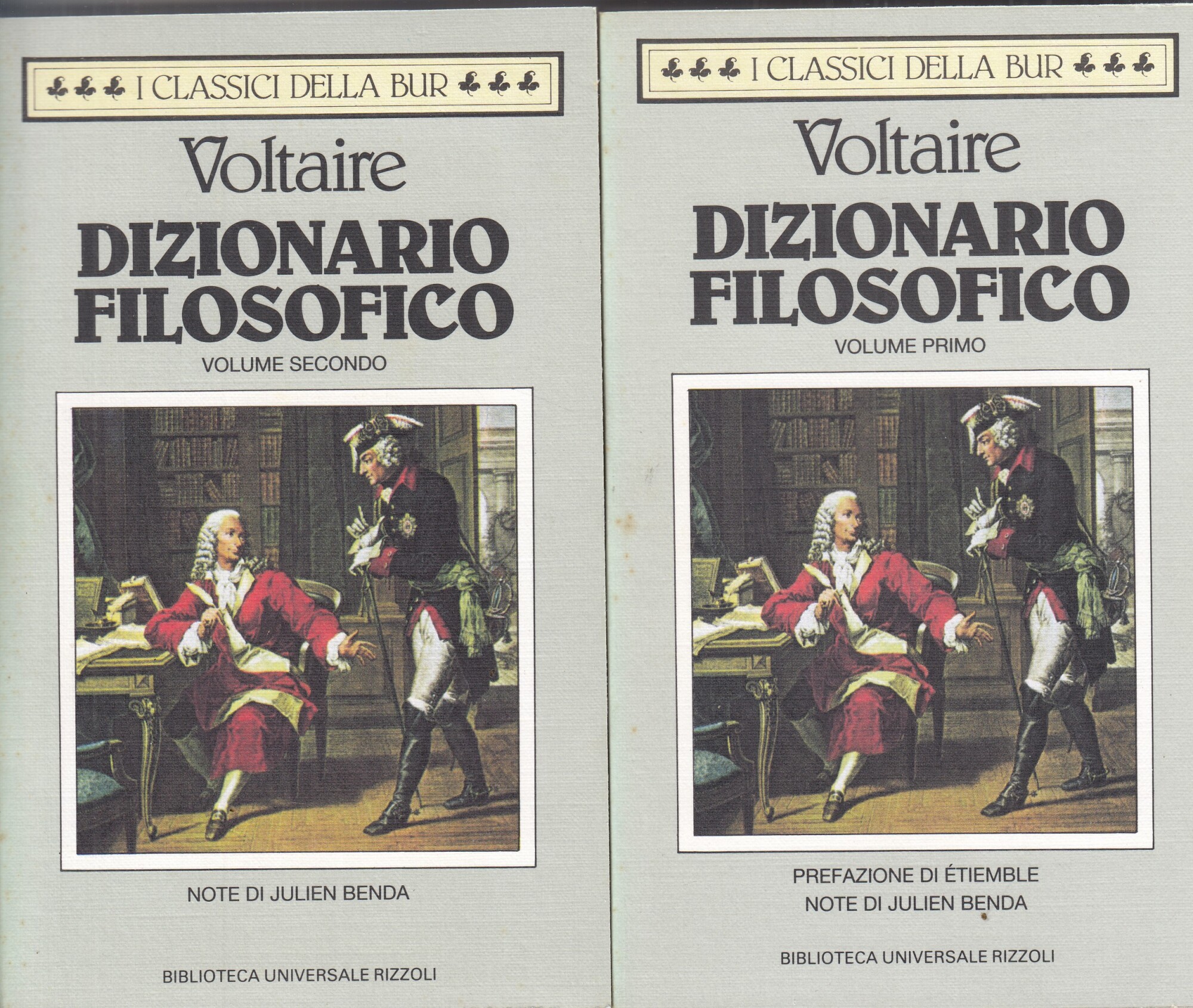 Dizionario filosofico. 2 volumi con cofanetto