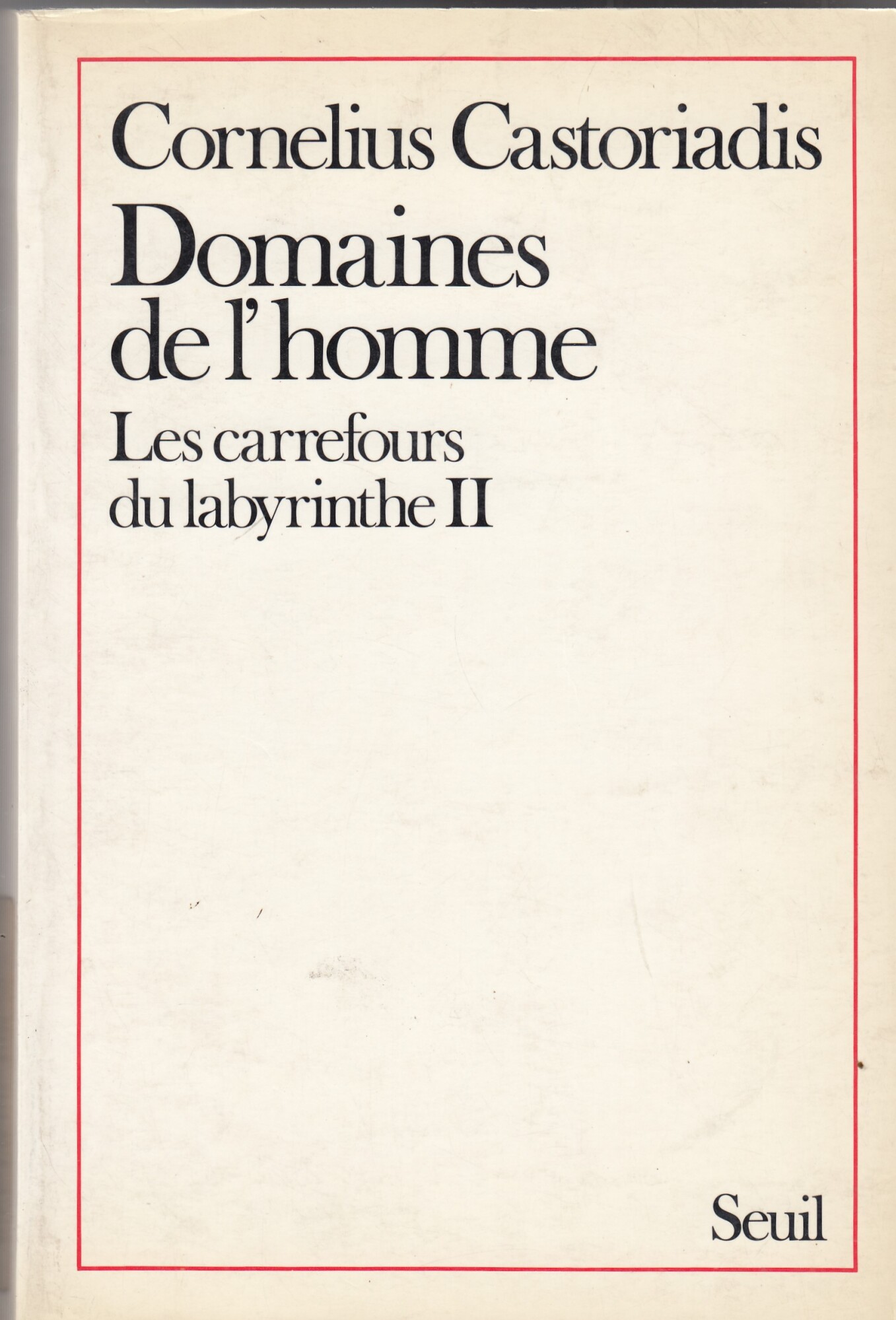 Domaines de l'homme