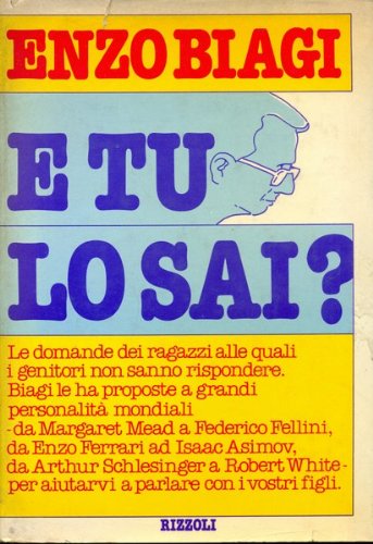 E TU LO SAI?