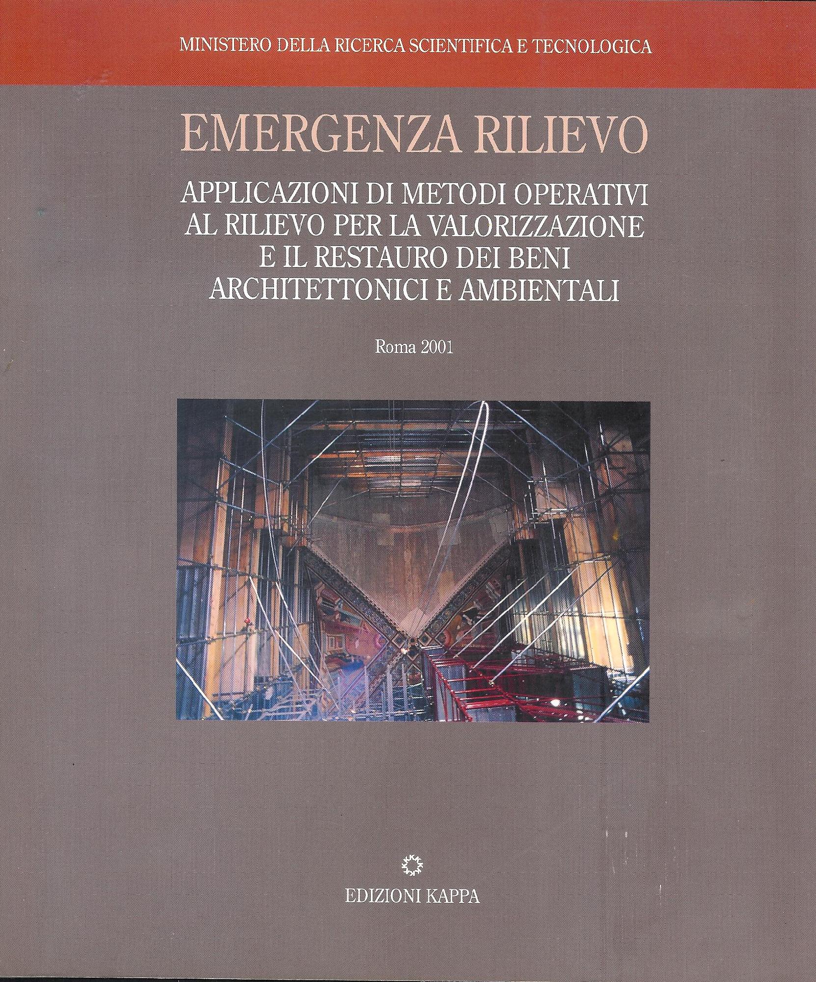 Emergenza rilievo : applicazioni di metodi operativi al rilievo per …