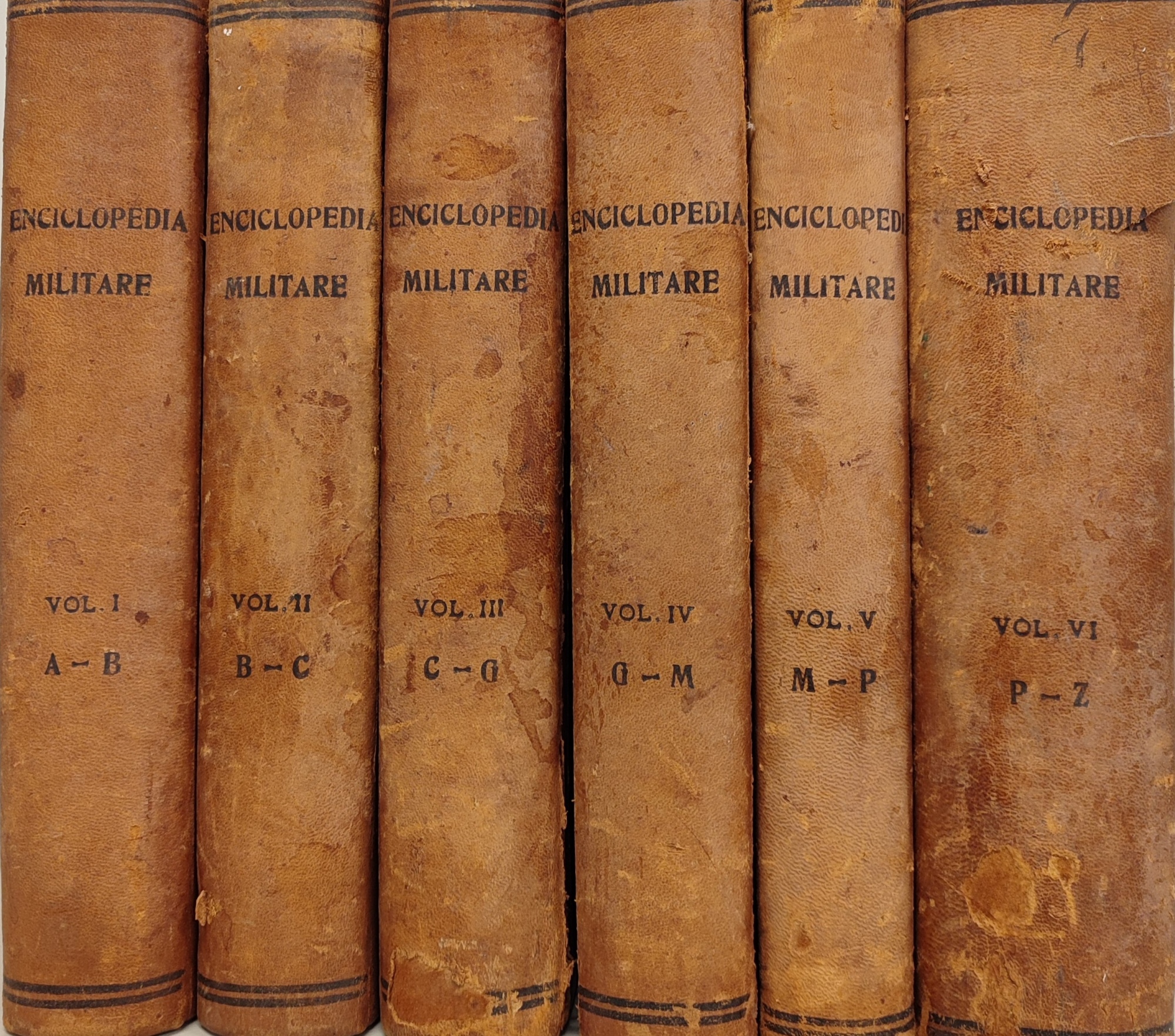 Enciclopedia Militare. Arte, biografia, geografia, storia, tecnica militare. 6 volumi