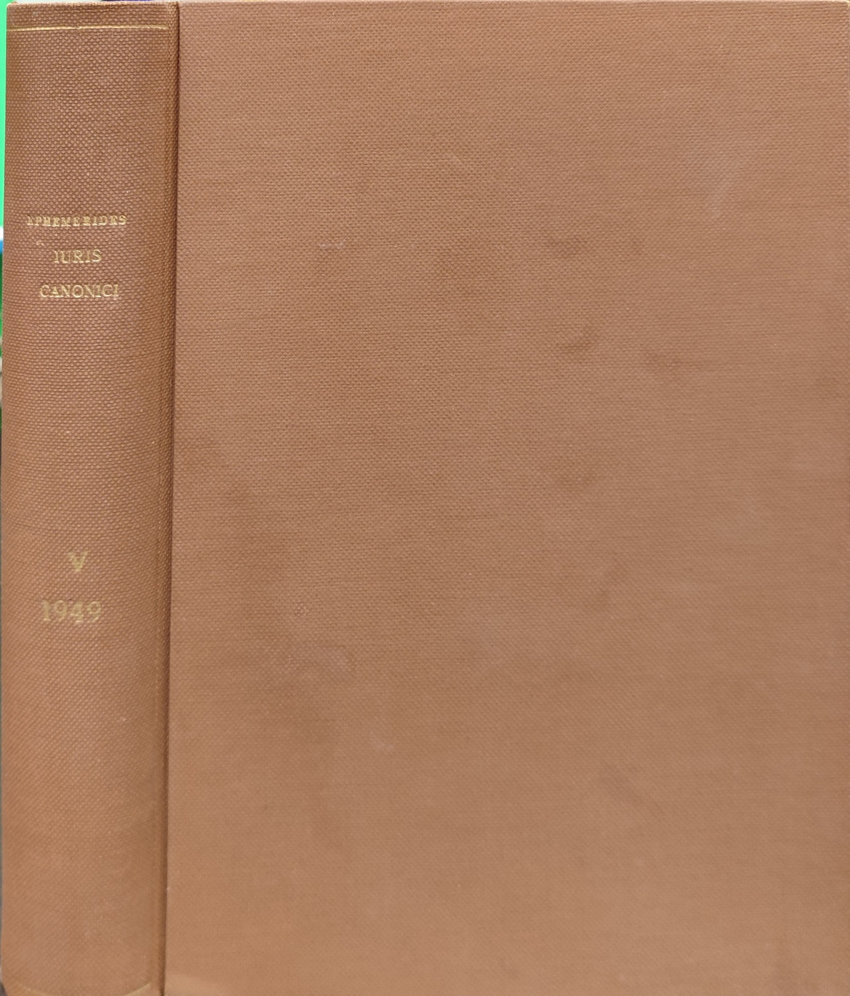 Ephemerides iuris canonici. V 1949