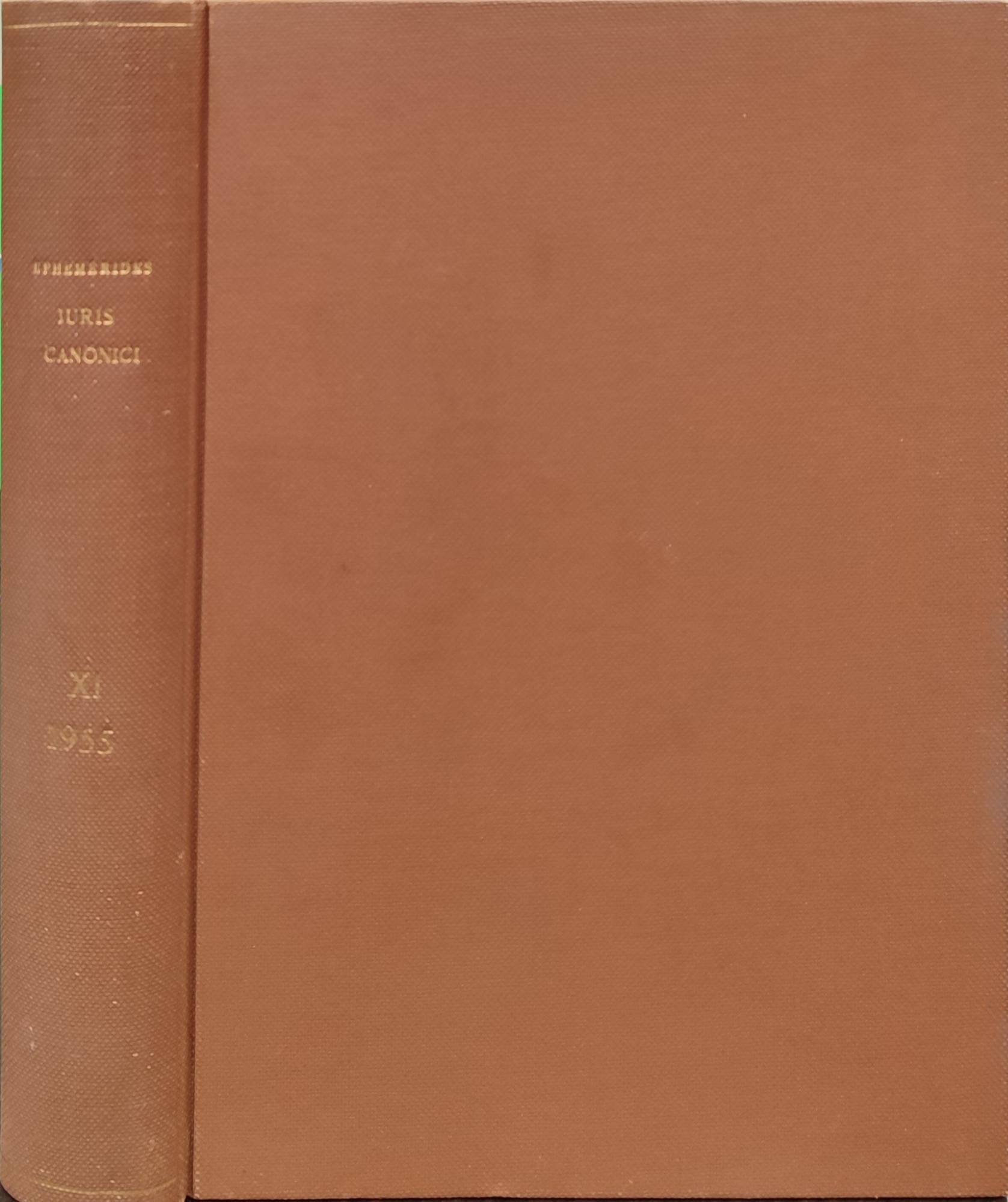Ephemerides iuris canonici. XI 1955