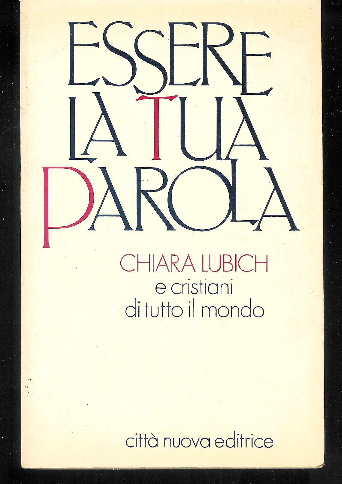 Essere la tua Parola