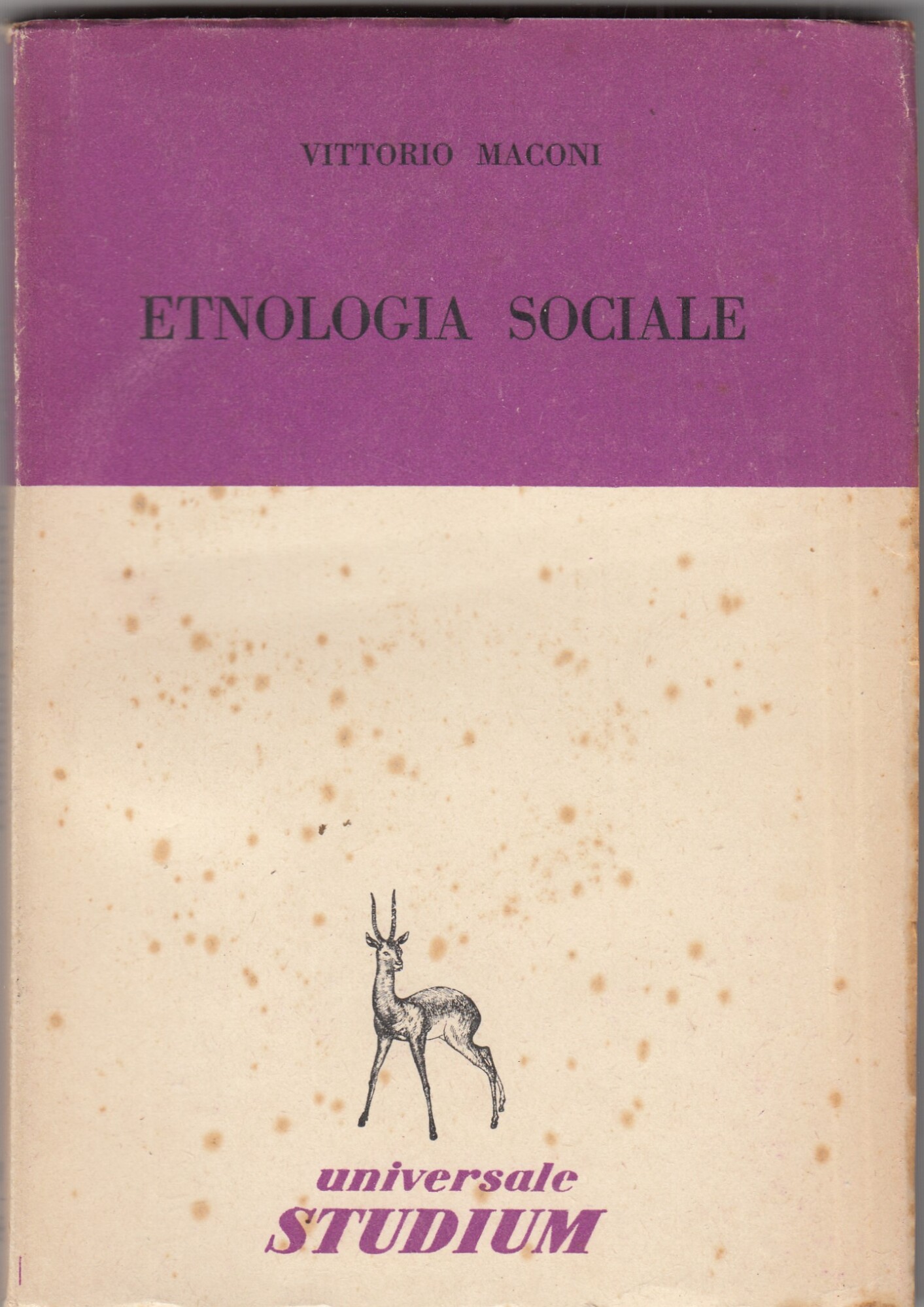 ETNOLOGIA SOCIALE