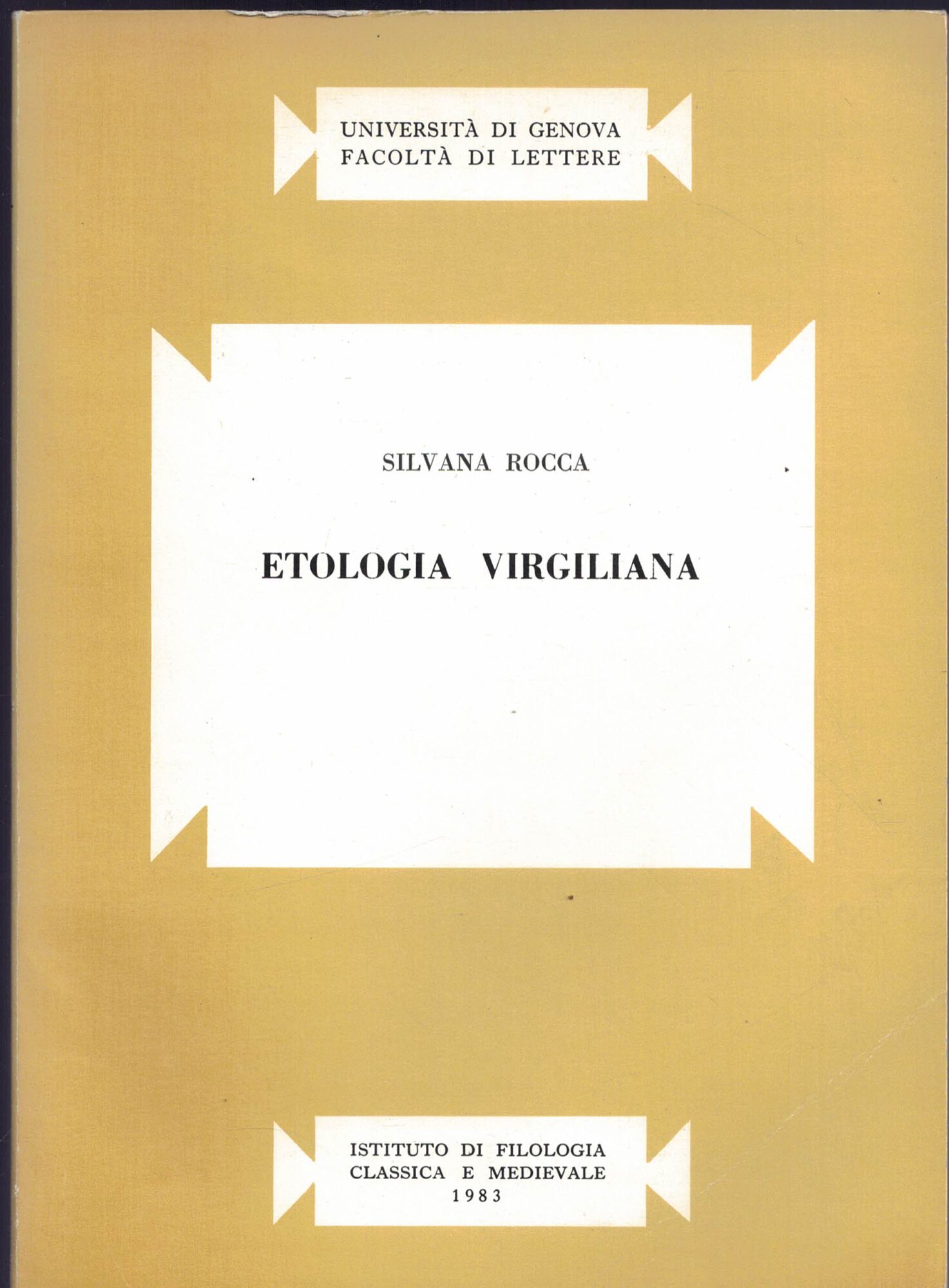 ETOLOGIA VIRGILIANA