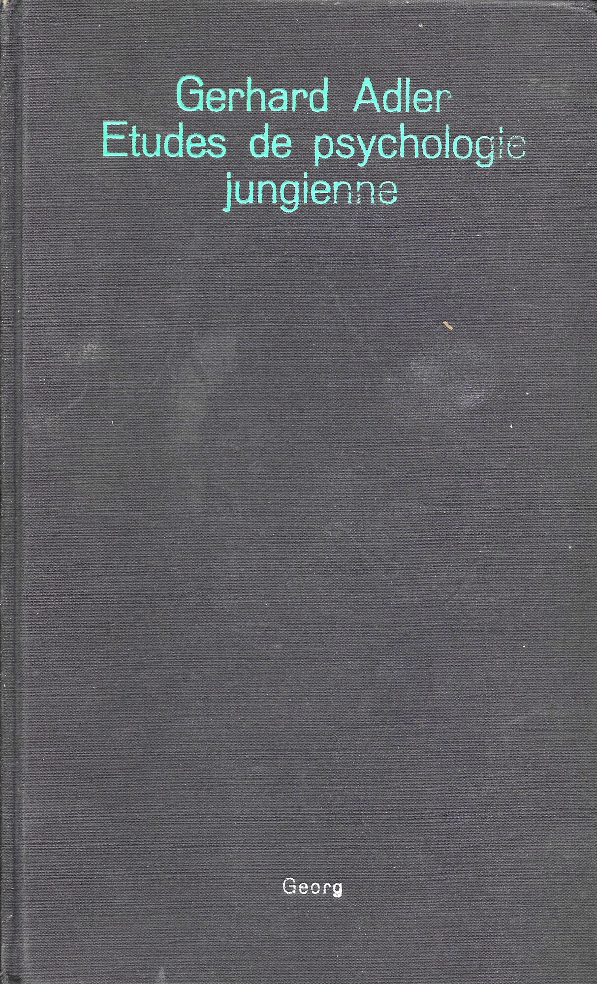 Etudes de psychologie jungienne